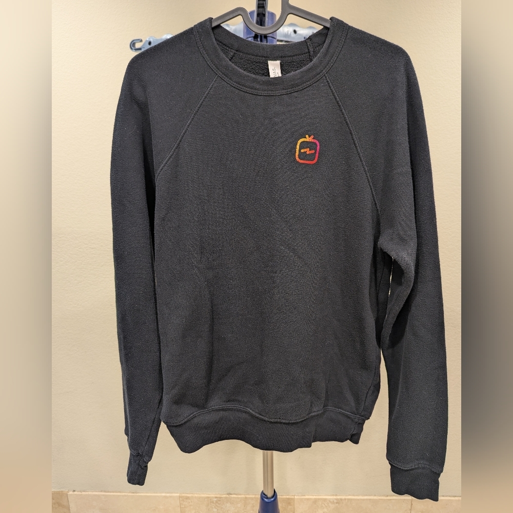 IGTV Sweatshirt Unisex S Black